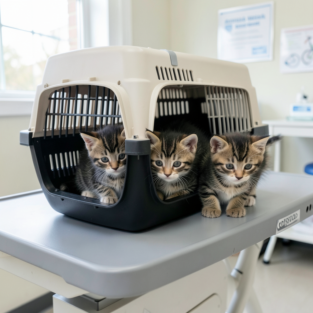 Cotswold rescue centre warns of kitten crisis after five abandoned kittens found